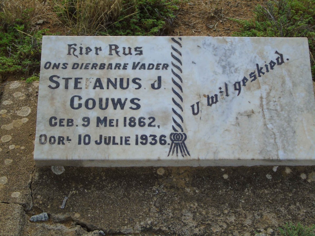 GOUWS Stefanus J. 1862-1936