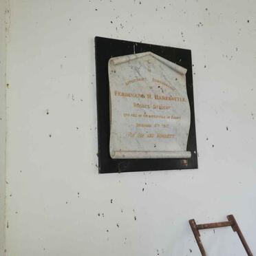 HAREBOTTLE Ferdinand H. -1917