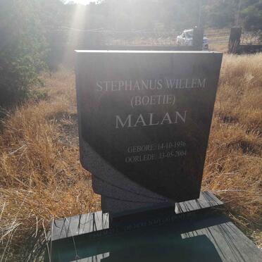 MALAN Stephanus Willem 1936-2004