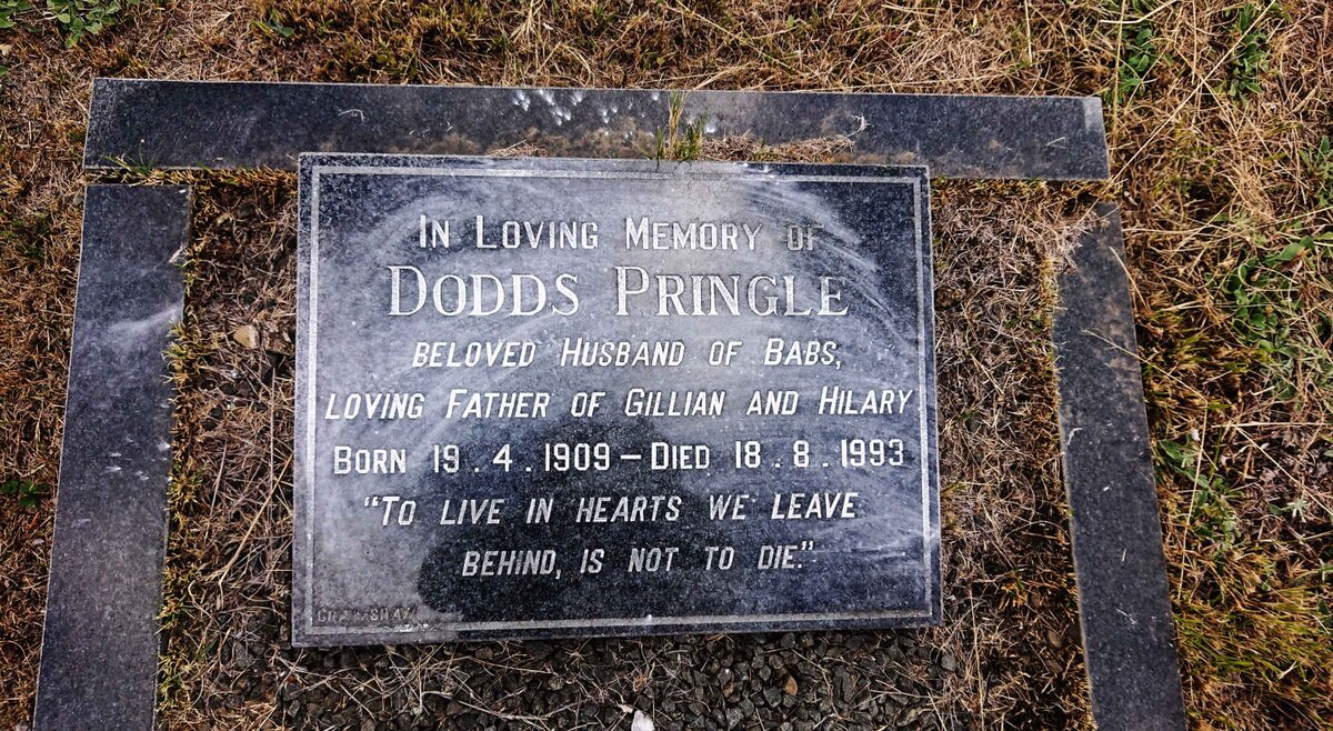 PRINGLE Dodds 1909-1993