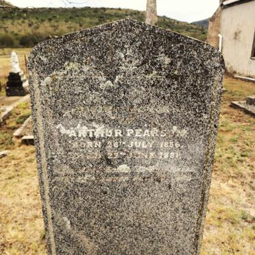 PEARSON Arthur 1856-1881