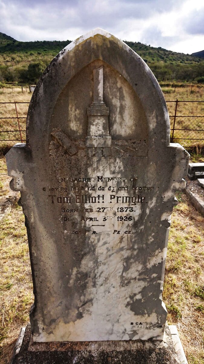 PRINGLE Tom Elliott 1873-1926