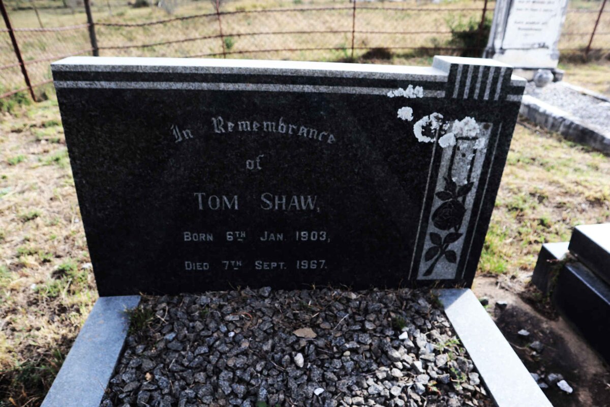 SHAW Tom 1903-1967