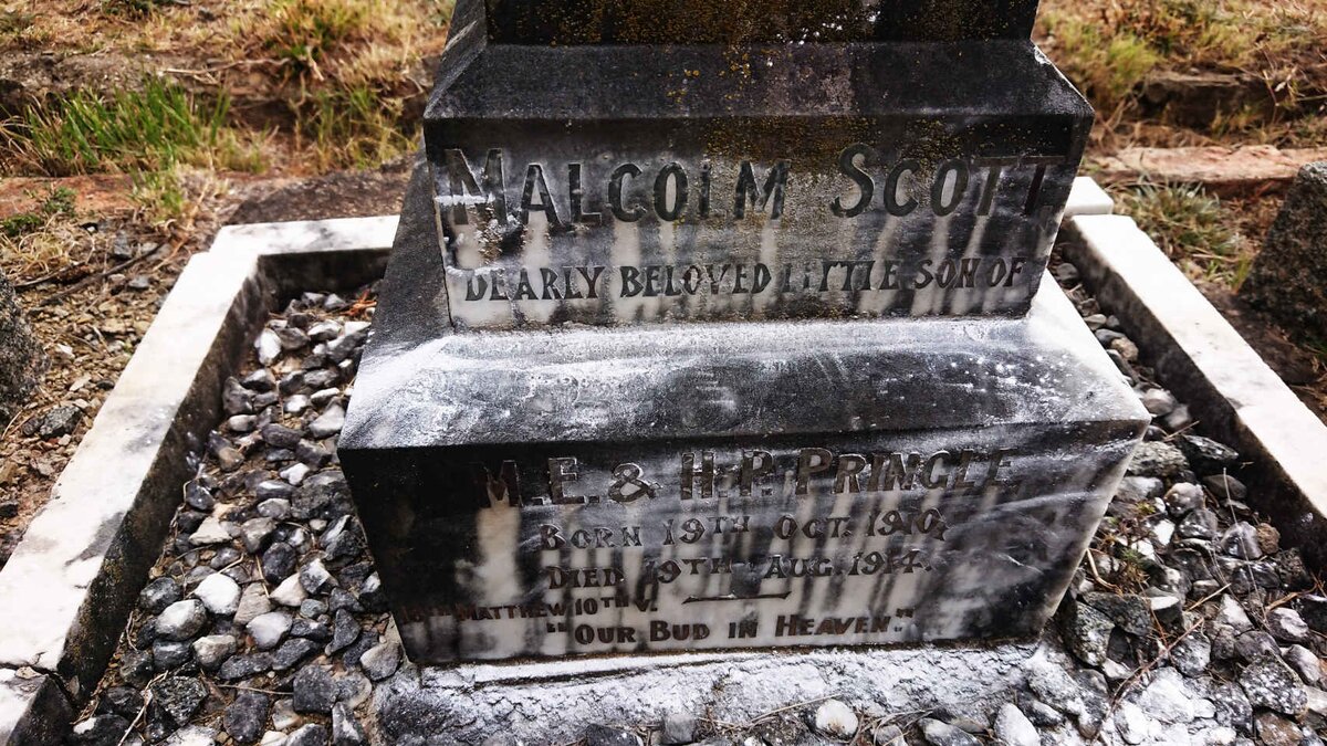 PRINGLE Malcolm Scott 1910-1914