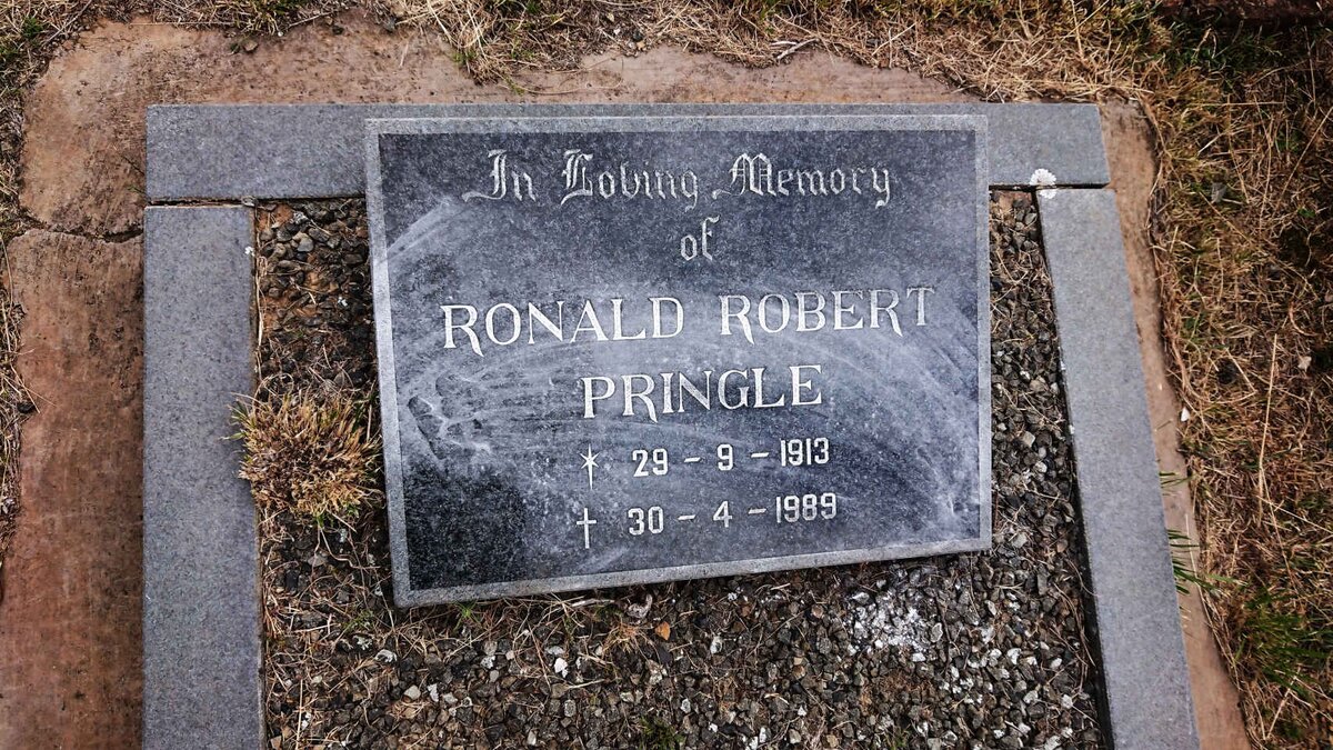PRINGLE Ronald Robert 1913-1989