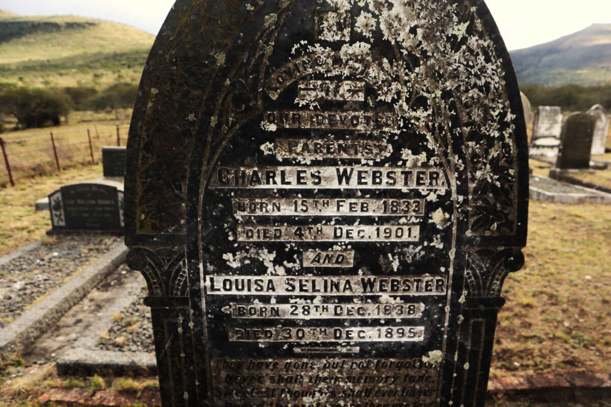 WEBSTER Charles 1833-1901 & Louisa Selina 1838-1895 