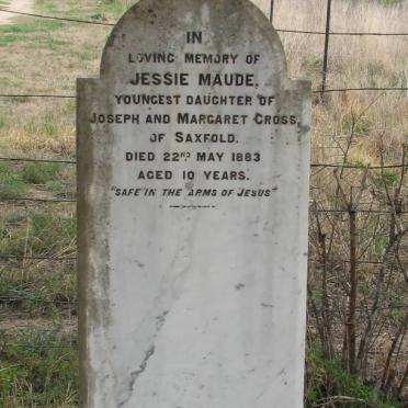 CROSS Jessie Maude -1883