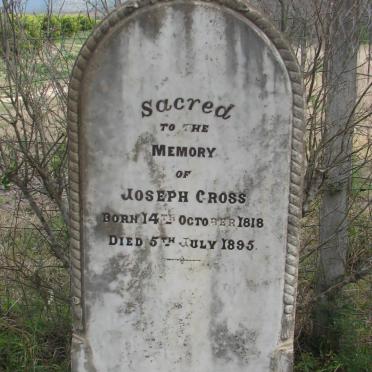 CROSS Joseph 1818-1895