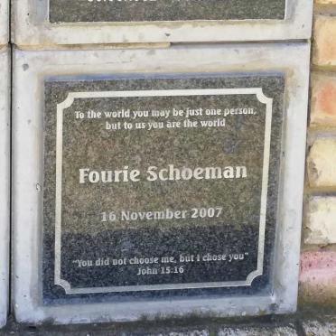 SCHOEMAN Fourie -2007