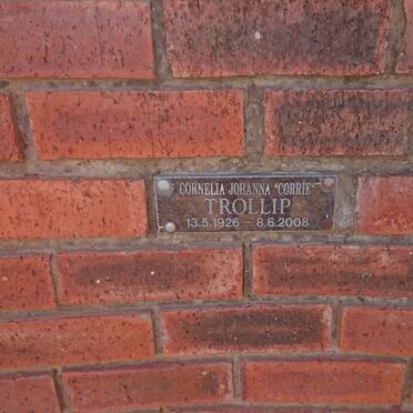TROLLIP Cornelia Johanna 1926-2008
