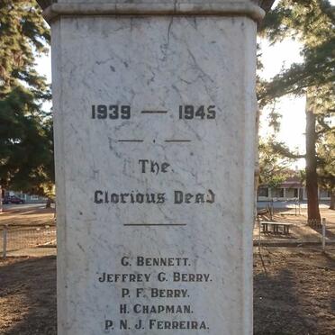 2. War Memorial Casualties 1939-1945