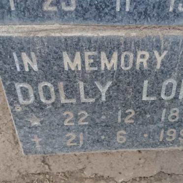 LONG Dolly 1896-1993