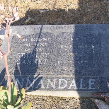 ANNANDALE Stanley Garnet 1934-1995