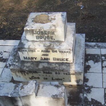BRUCE Joseph -1912  &amp; Mary Ann -1938