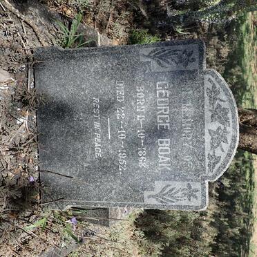 BOAK George 1868-1952