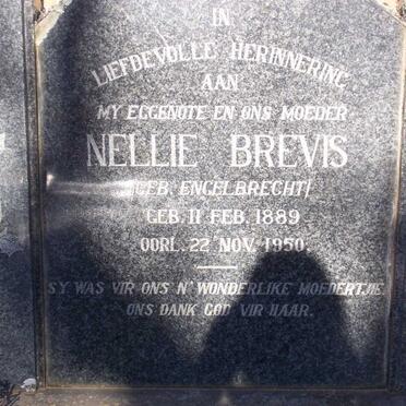 BREVIS Nellie nee ENGELBRECHT 1889-1950