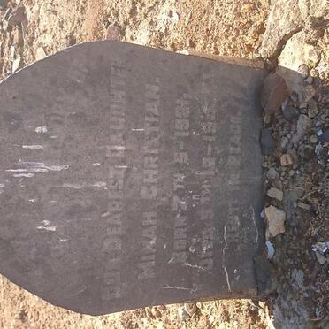 CHRISTIAN Minah 1921-194?