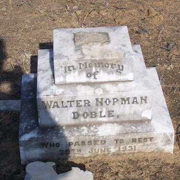 DOBLE Walter Norman -1931