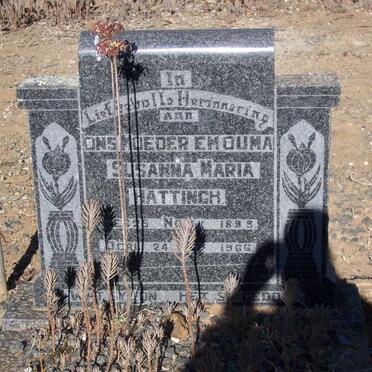 HATTINGH Susanna Maria 1889-1966