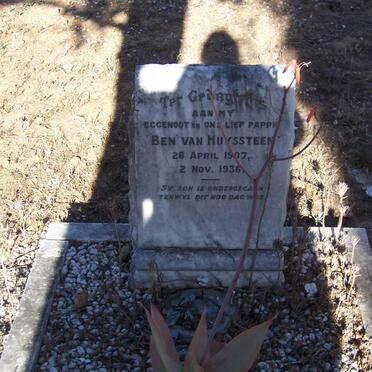 HUYSSTEEN Ben, van 1907-1936