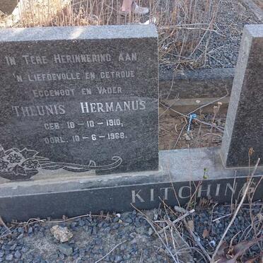 KITCHING Theunis Hermanus 1910-1968