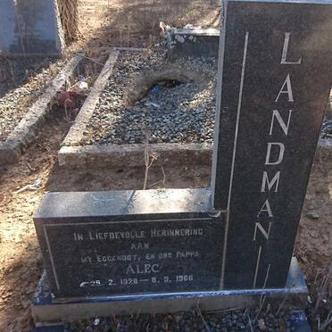 LANDMAN Alec 1928-1968