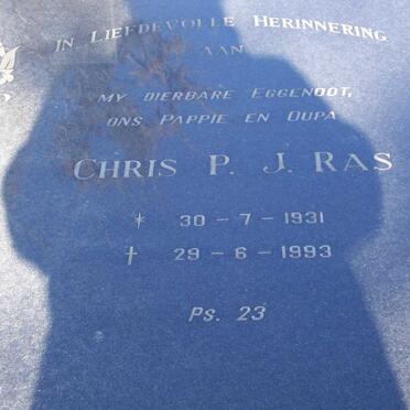 RAS Chris P.J. 1931-1993