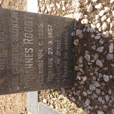 ROODT Johannes 1955-1957