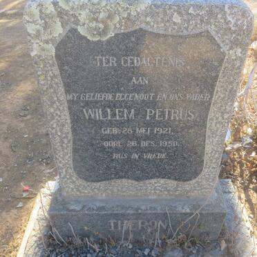 THERON Willem Petrus 1921-1950