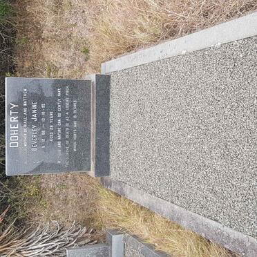 DOHERTY Beverley Janine 1966-1995