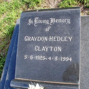 CLAYTON Graydon Hedley 1925-1994