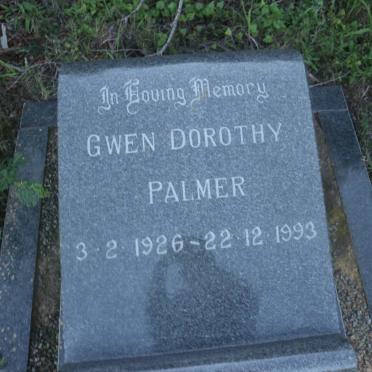 PALMER Gwen Dorothy 1926-1993