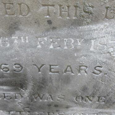 GRAVETT William -1872 &amp; Charlotte -1905