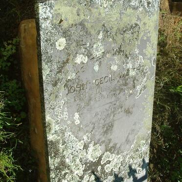 WRIGHT John Cecil -1847