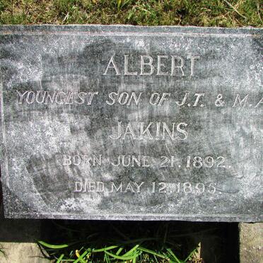 JAKINS Albert 1892-1895