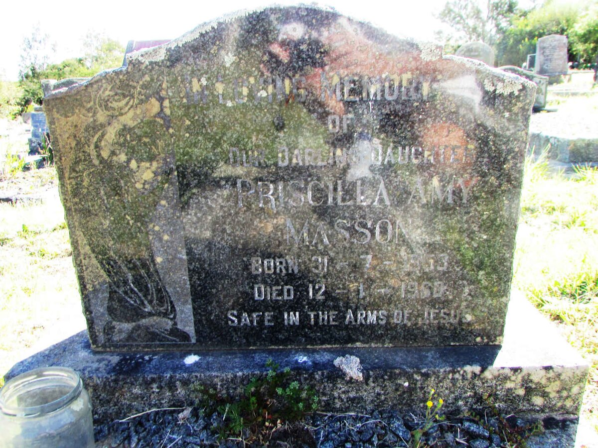 MASSON Priscilla Amy 1953-1960