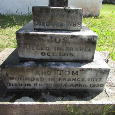 LONG Joey -1888 :: LONG Jos -1916 :: LONG Tom -1920