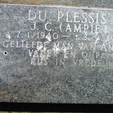 PLESSIS J.C., du 1940-1998
