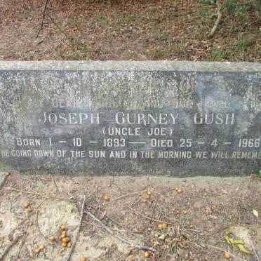 GUSH Joseph Gurney 1893-1966