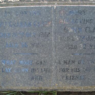 CLACK Graham -1942 &amp; Gwen -1941