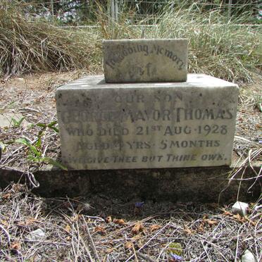 THOMAS George Mavor -1928