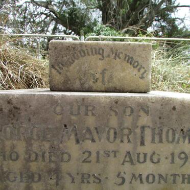 THOMAS George Mavor -1928