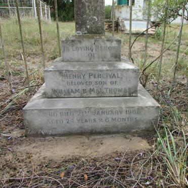 THOMAS Henry Percival -1906