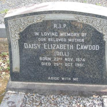 CAWOOD Daisy Elizabeth nee DELL 1874-1961