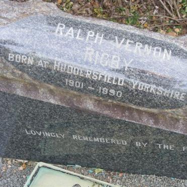 RIGBY Ralph Vernon 1901-1990