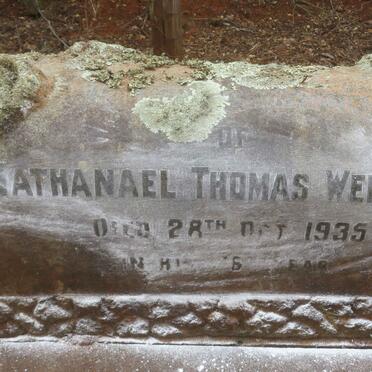WEBBER Nathanael Thomas -1935
