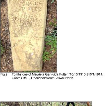 PUTTER Magrieta Gertruida 1910-1911