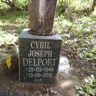 DELPORT Cyril Joseph 1949-2012