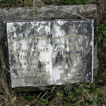 DEACON Alfred James -1930 :: DEACON Caroline Mays nee CHERRY -1920