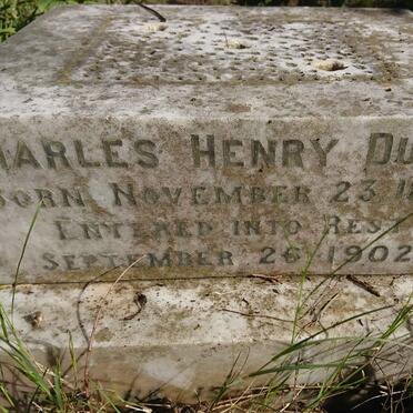 DUCAT Charles Henry 1888-1902